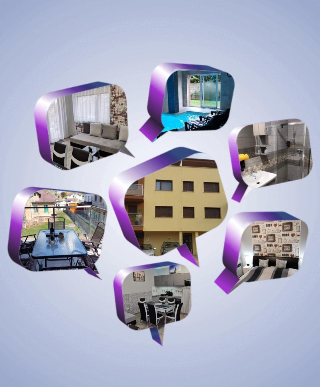 Sweet&Center Wellness Apartman Шиофок Экстерьер фото